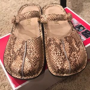 Alegria Shoes - Alegria slides snake skin print Alegria Shoes - Alegria slides snake skin print